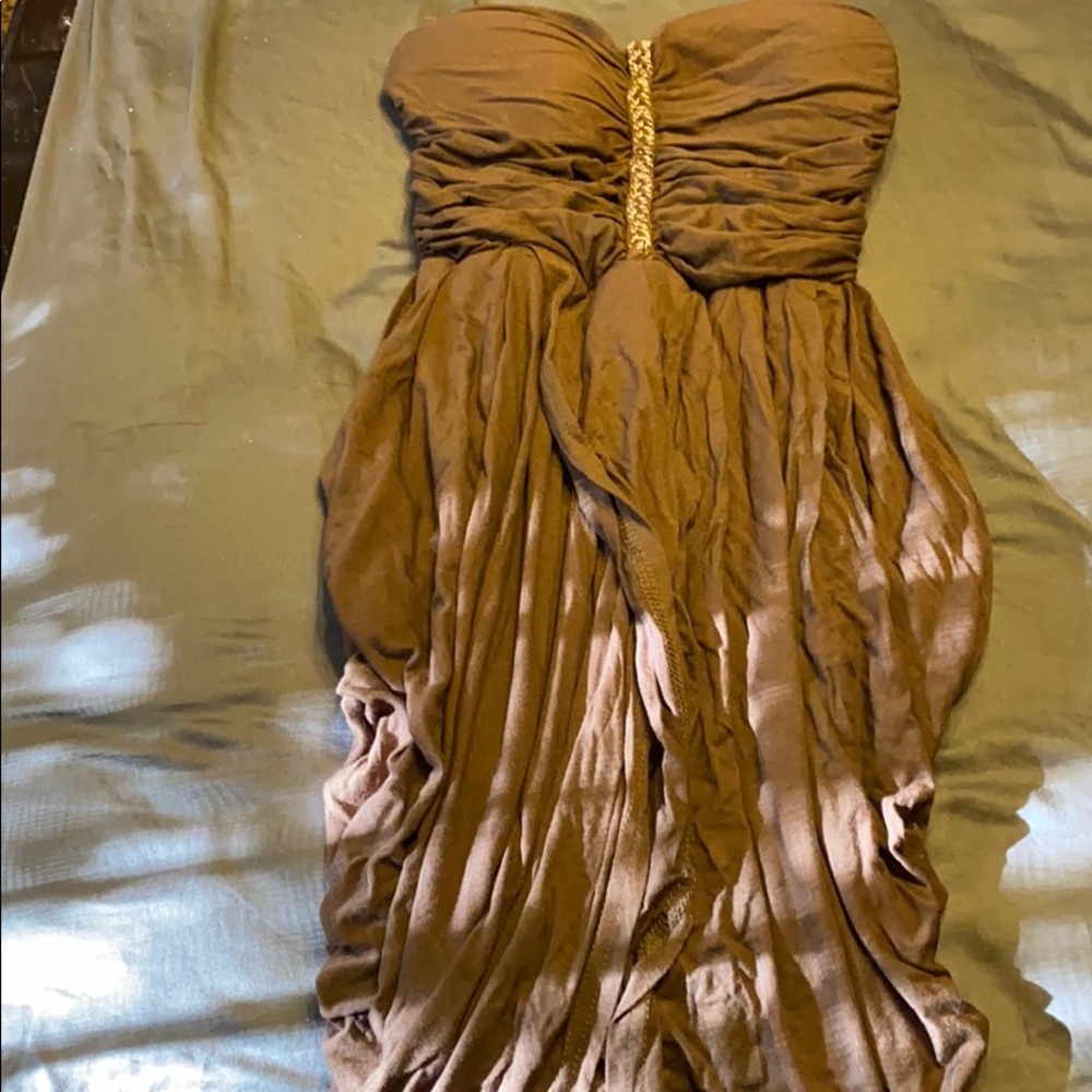 Brown dress